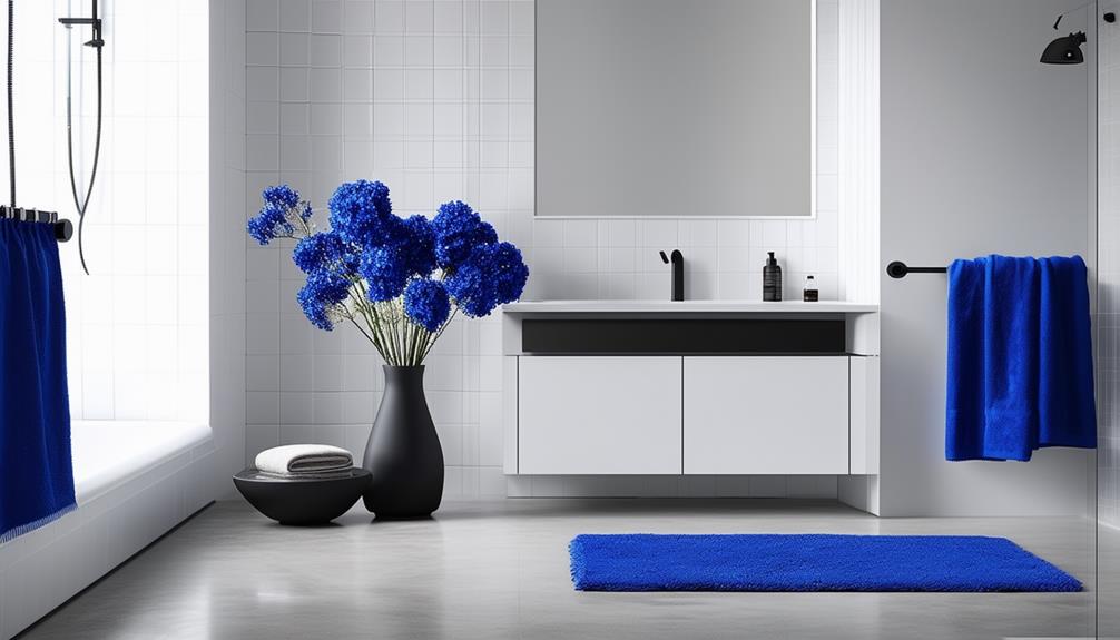 cobalt blue design elements