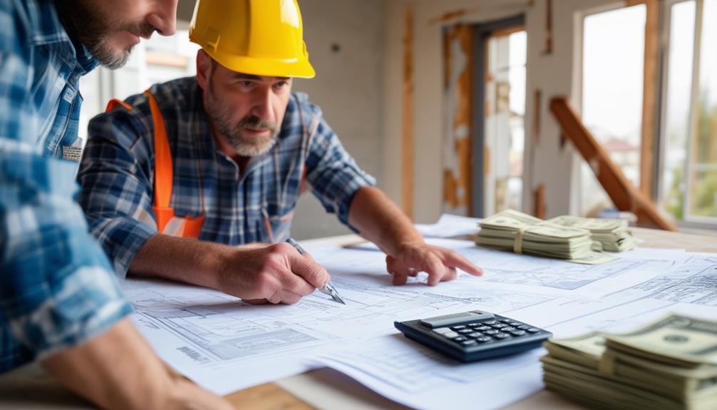 tracking construction project finances