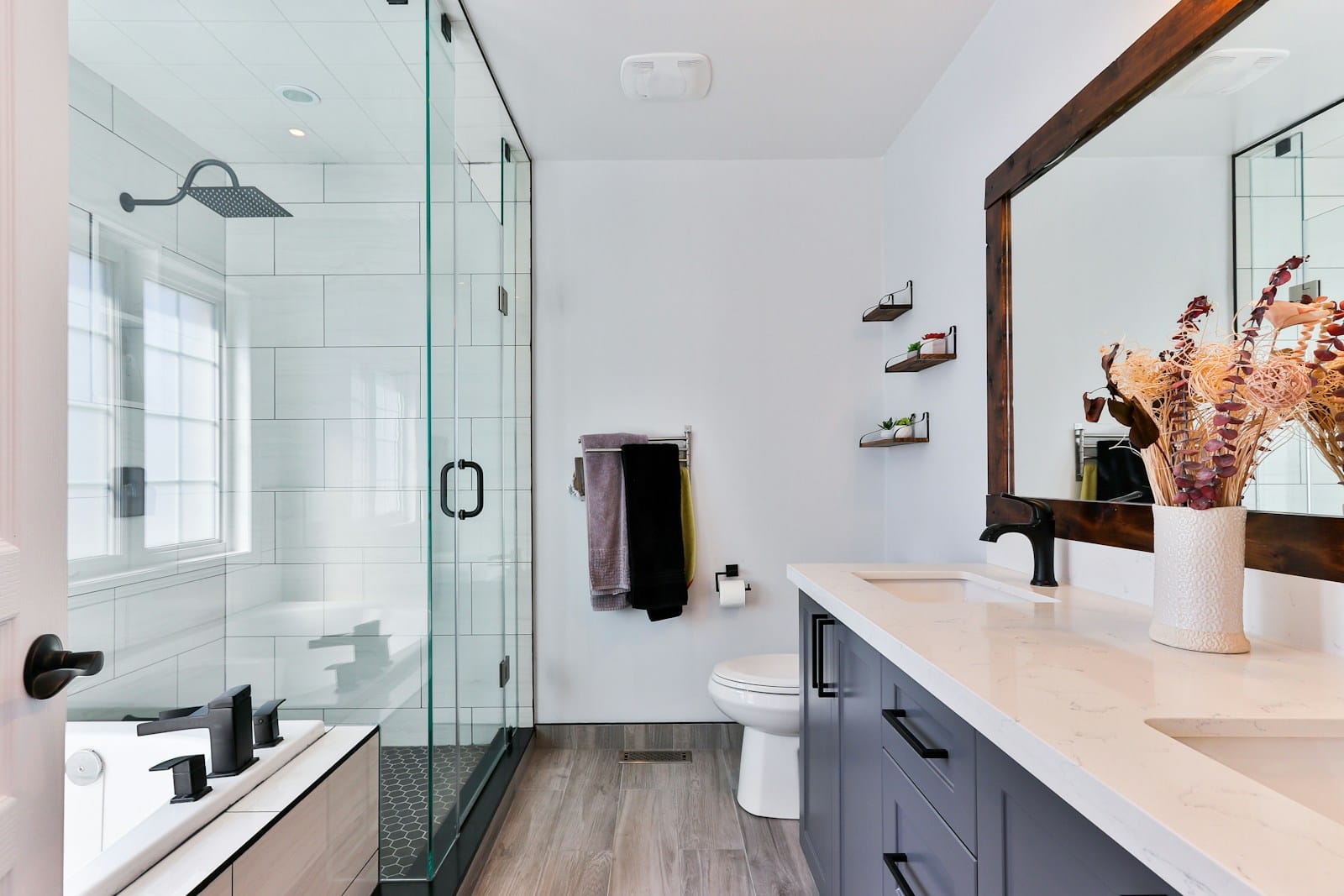 best bathroom colour schemes for a modern look
