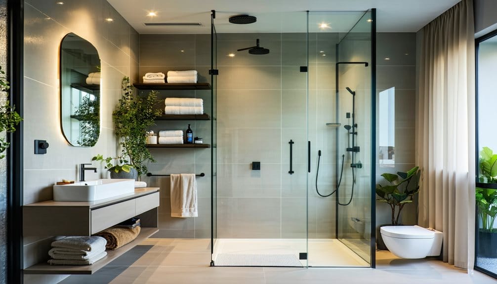 efficient small bathroom design
