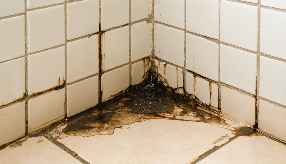 detecting shower leak signs