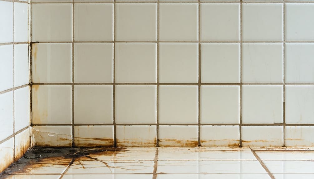 signs of bathroom waterproofing failure